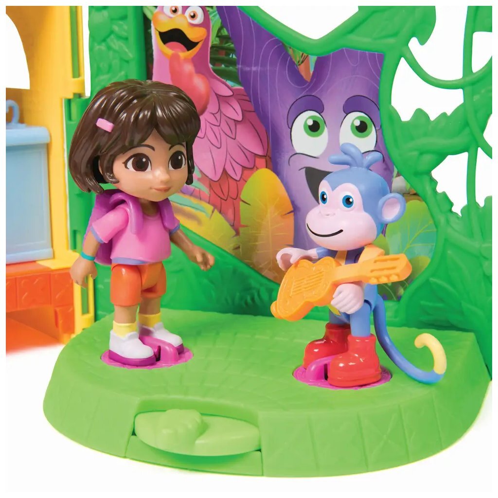 Dora Rainforest Super Playset with Sound Effects