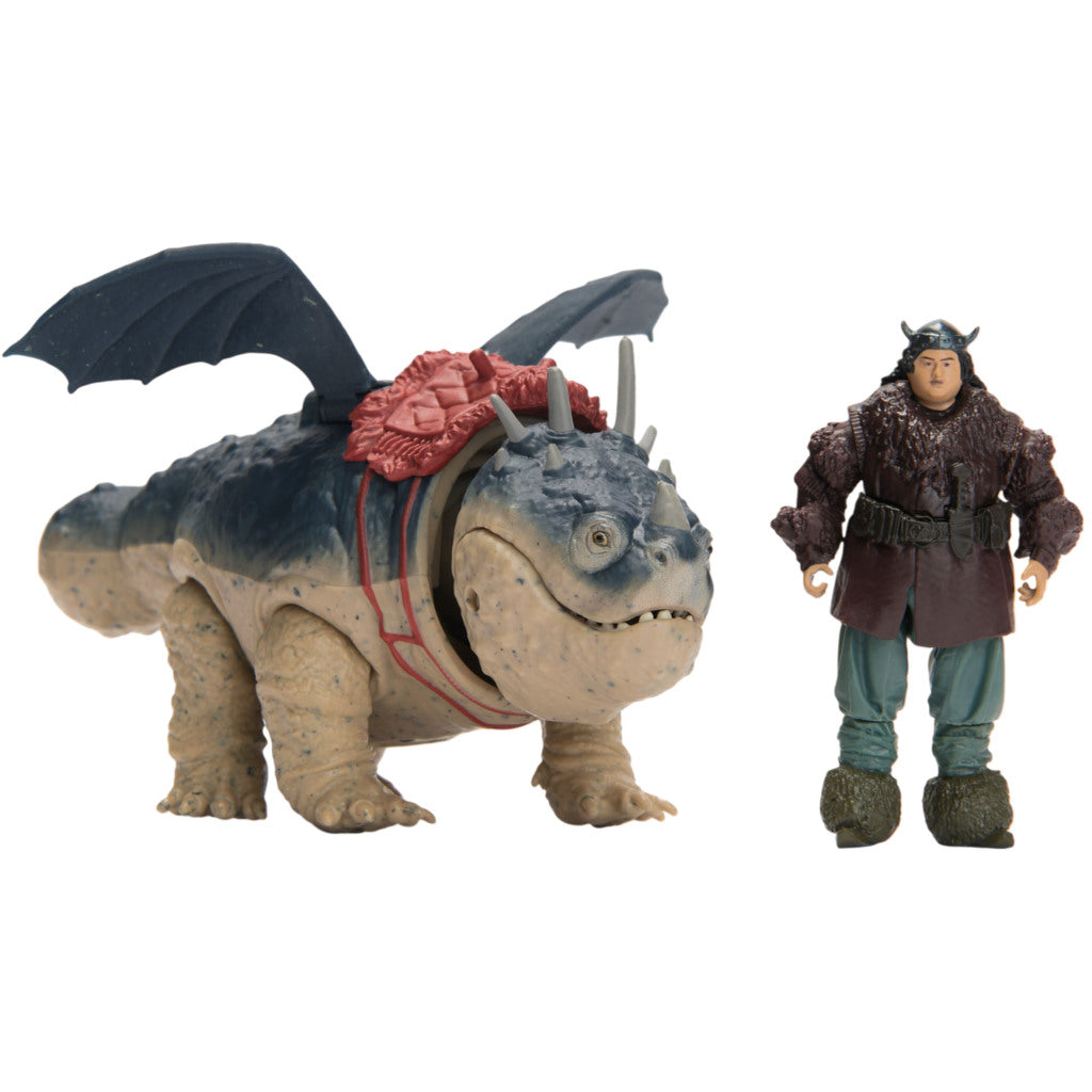 How To Train Your Dragon Gronckle and Fishlegs Action Figure Set