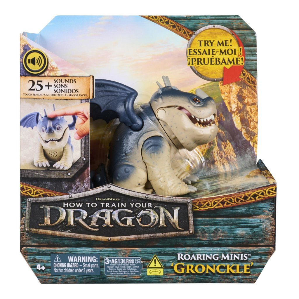 Dreamworks How To Train Your Dragon Mini Interactive Dragon Gronkle with Sound