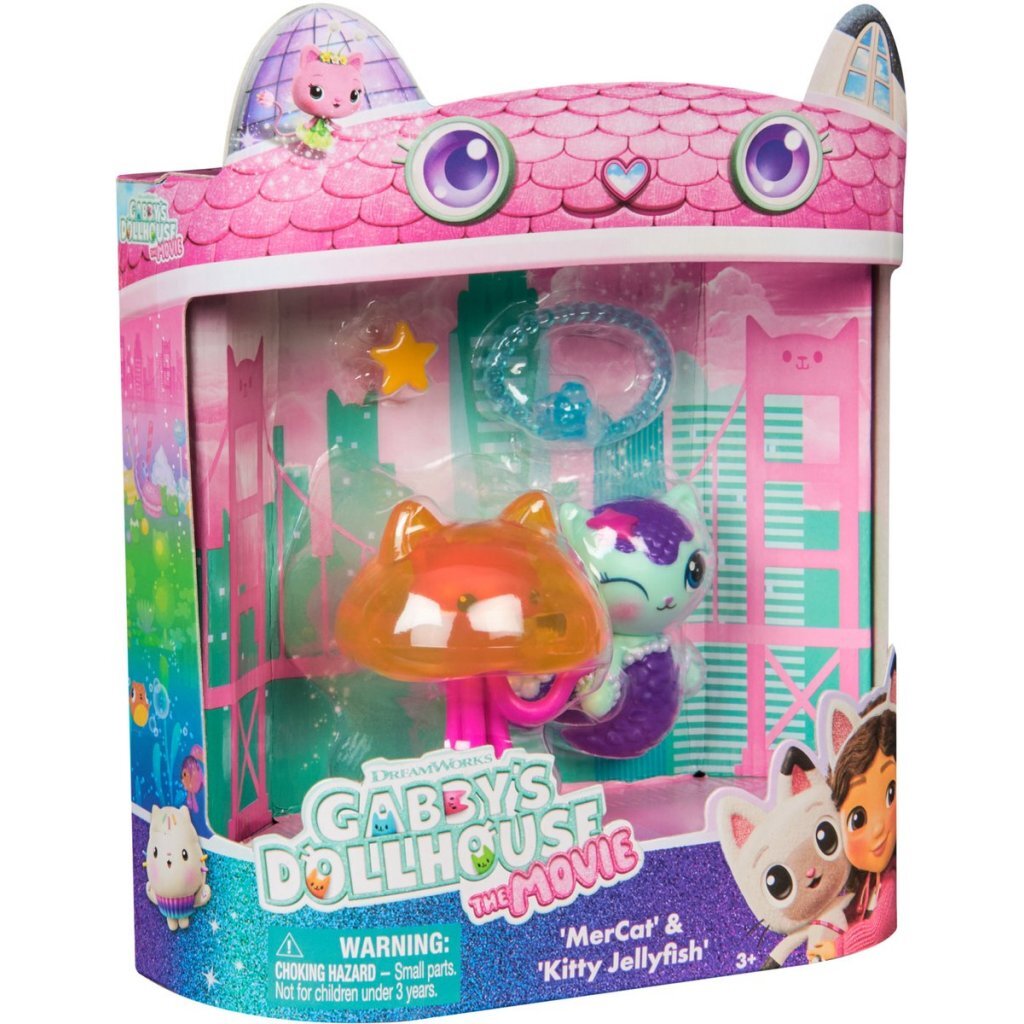 Gabby's Dollhouse The Movie Meerminkat &amp; Kitty Kwalletje