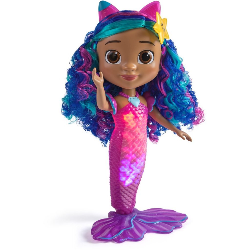 Gabby's Dollhouse The Movie Gabby Mermaid Doll + Light and Sound