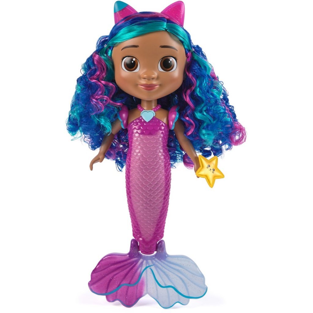 Gabby's Dollhouse The Movie Gabby Mermaid Doll + Light and Sound