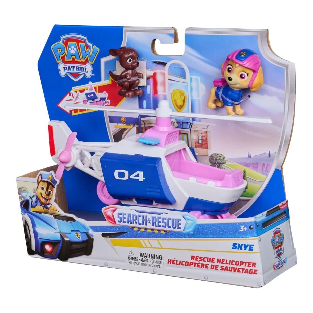 Paw Patrol Search & Rescue Vehicle Skye Toy for Kids 3+