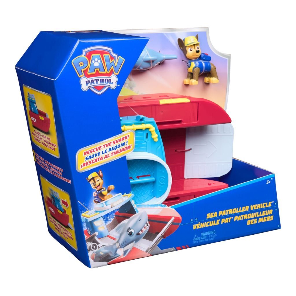 Paw Patrol Sea Patroller with Chase Figure
