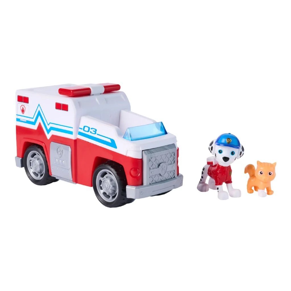 Paw Patrol Search & Rescue Vehicle Marshall Toy for Kids 3+