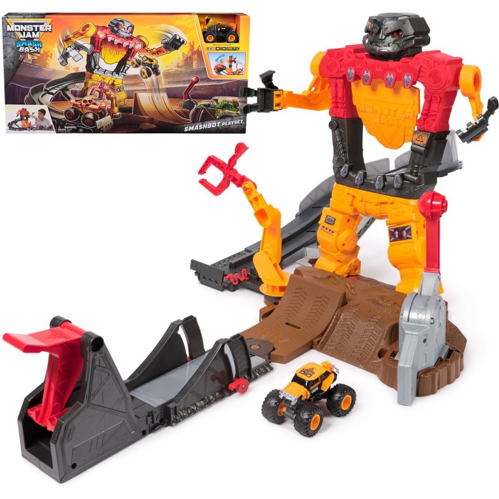 Monster Jam Smash & Bash Playset