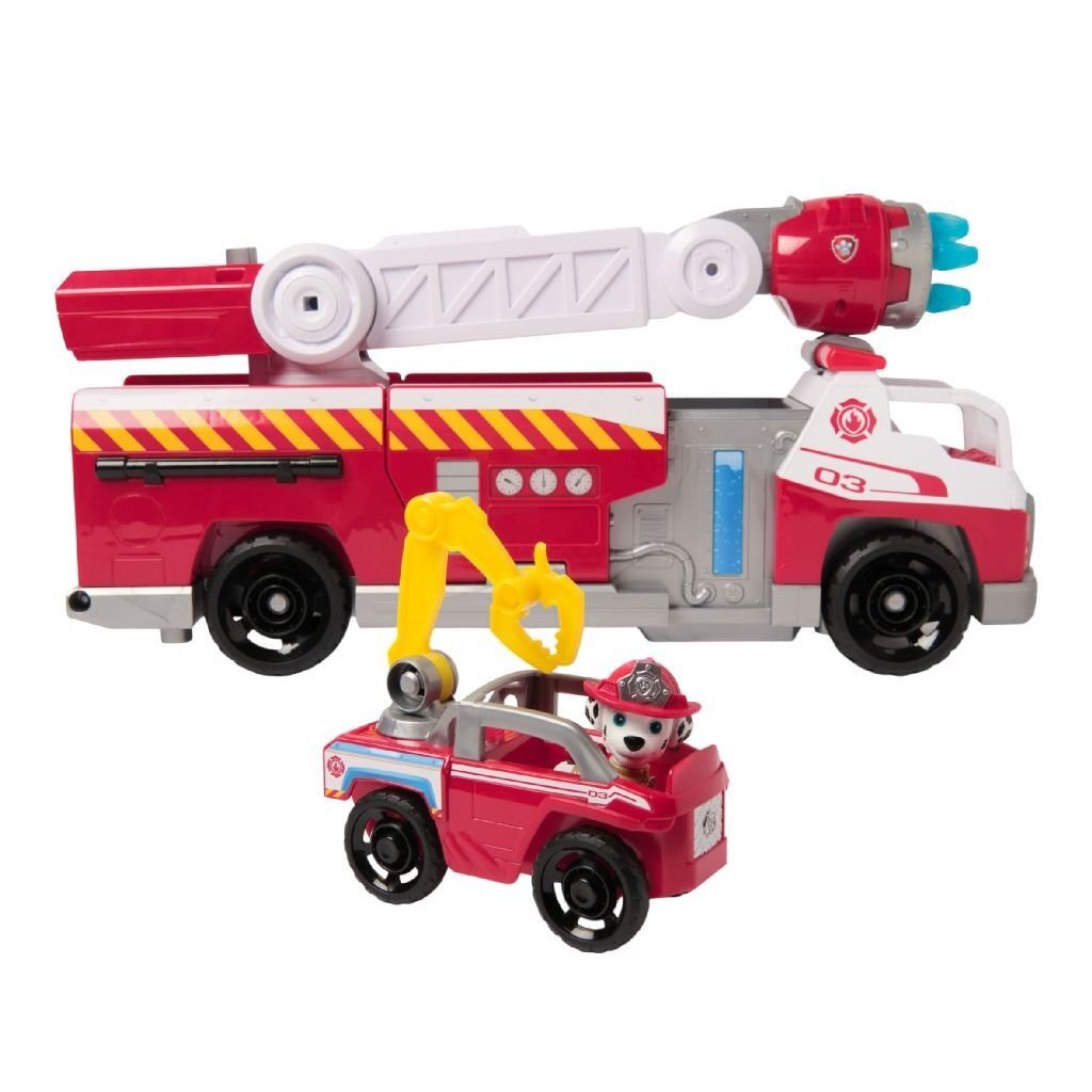 Paw Patrol Fire Rescue Deluxe Fire Truck - 50 cm Truck with Lights & Sounds