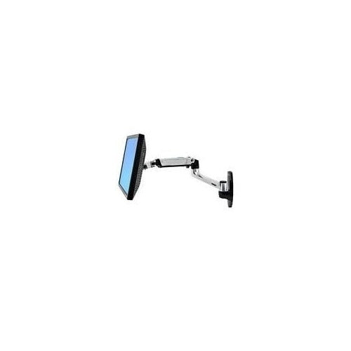 ERGOTRON LX Monitor Arm in Aluminium - Monitor Wandhalterung mit patentierter CF-Technologie für Bildschirme bis 86,40cm (34")  und 3,2-11,3 kg, VESA Standard (45-243-026) afbeelding 1