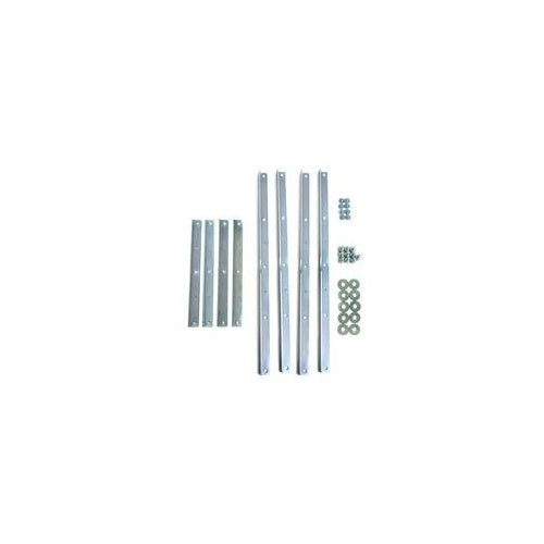 Ergotron VESA Bracket Adaptor Kit - Montagekomponente (Befestigungen, Klammer) für LCD-Display - Stahl - Bildschirmgröße: 55,9 - 81,3 cm (22" - 81,30cm (32")) - Montageschnittstelle: 200 x 200 mm, 400 x 300 mm, 400 x 200 mm, 400 x 400 mm, 2 afbeelding 1