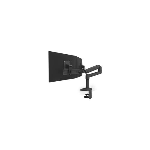 Ergotron LX Dual Direct Monitor Arm - Monitorhalterung - Schwenkarm für bis zu zwei Monitore mit einer Diagonale von max. 63,5 cm (25" ) und maximal 10 kg Gesamtgewicht (schwarz) (45-489-224) afbeelding 1