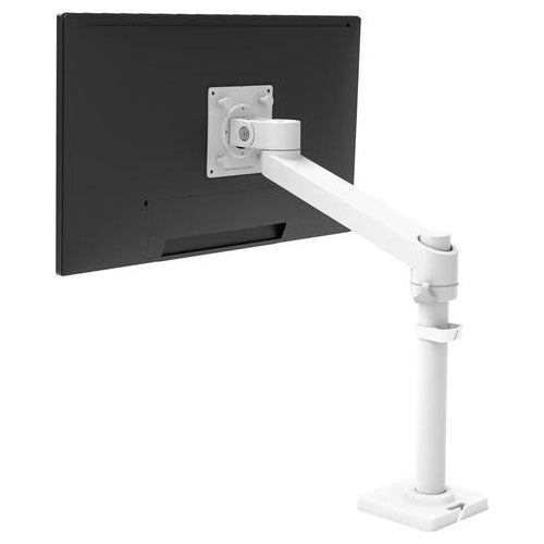 Ergotron NX - Befestigungskit (Arm-Einheit, Befestigungsmaterialien, Basis, Stange, Pivot) - für Monitor - weiß - Bildschirmgröße: bis zu 86,4 cm (bis zu 34 Zoll) - Tischmontage (45-669-216) afbeelding 1