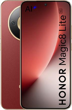 Honor Magic8 Lite 5 G 8GB/256GB Smartphone, Brown (EU) (5109CAFL)