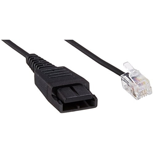 GN Jabra Jabra GN1216 - Headset-Kabel - Quick Disconnect Stecker zu RJ-9 männlich - 80 cm - für Avaya one-X Deskphone Edition 96XX, Jabra GN 2000, GN2000, BIZ 2400, 2400 3in1, GN2000 (88001-03) afbeelding 2
