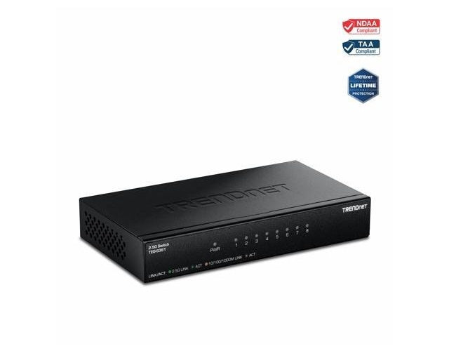 TRENDnet TEG-S381 2.5G Switch - Switch (TEG-S381) afbeelding 1