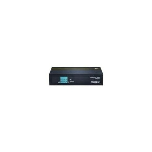 TRENDnet TPE TG50g - Switch - 4 x 10/100/1000 (PoE+) + 1 x 10/100/1000 - Desktop - PoE+ (TPE-TG50G) afbeelding 1