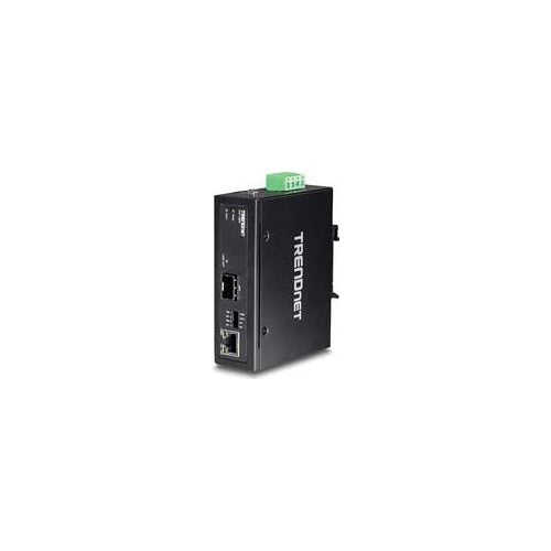 TRENDnet TI-F11SFP - Medienkonverter - 10Base-T, 100Base-TX, 1000Base-T - RJ-45 / SFP (mini-GBIC) (TI-F11SFP) afbeelding 1