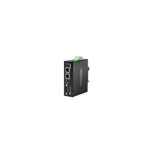 TRENDnet TI-M12 - Gateway - industriell - 100Mb LAN, RS-232, RS-485, Modbus, RS-442 - Gleichstrom - Wand / DIN-Schienen montierbar - TAA-konform afbeelding 1