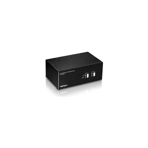 Trendnet TK-240DP Tastatur/Video/Maus (KVM)-Switch Schwarz (TK-240DP) afbeelding 1