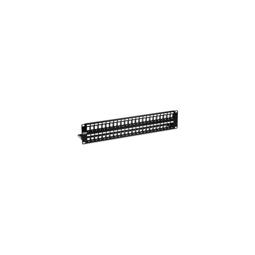 TRENDnet TC-KP48S - Patchpanel (Blindblech) - Rack montierbar - 2U - 48.3 cm (19") - 48 Ports afbeelding 1