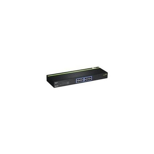 TRENDnet TEG S16g - Switch - 16 x 10/100/1000 - an Rack montierbar afbeelding 1