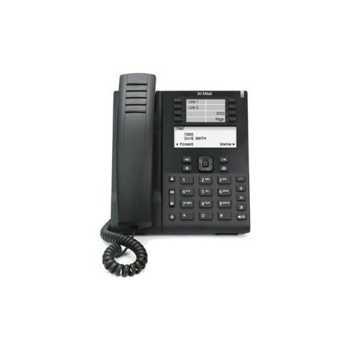 Mitel MiVoice 6910 IP Phone - VoIP-Telefon mit Rufnummernanzeige - dreiweg Anruffunktion - SIP - 8 Leitungen afbeelding 1