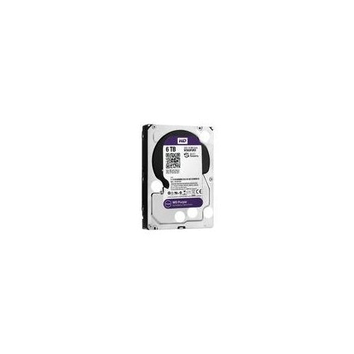 WD Purple WD60PURX - Festplatte - 6TB - intern - 3.5" (8,9 cm) - SATA 6Gb/s - Puffer: 64MB (WD60PURX) afbeelding 1