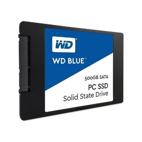 WD Blue PC SSD WDS500G1B0A - SSD - 500GB - intern - 2.5" (6,4 cm) - SATA 6Gb/s (WDS500G1B0A) afbeelding 1
