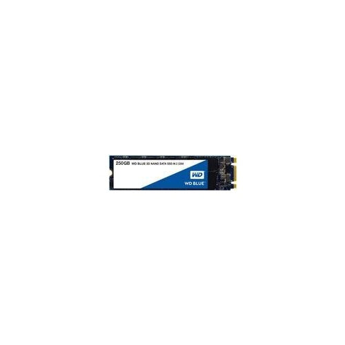 WD Blue 3D NAND SATA SSD WDS250G2B0B - SSD - 250GB - intern - M.2 2280 (M.2 2280) - SATA 6Gb/s (WDS250G2B0B) afbeelding 1