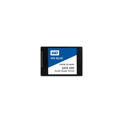 WD Blue 3D NAND SATA SSD WDS500G2B0A - SSD - 500GB - intern - 6,4 cm (2.5") - SATA 6Gb/s (WDS500G2B0A) afbeelding 1