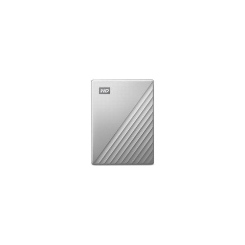 WD My Passport Ultra WDBC3C0010BSL - Festplatte - verschlüsselt - 1 TB - extern (tragbar) - USB 3.0 (USB-C Steckverbinder) - 256-Bit-AES - Silber - 0718037863979 - image 1