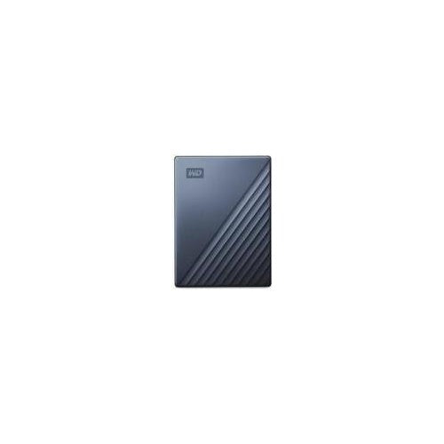 WD My Passport Ultra WDBFTM0040BBL - Festplatte - verschlüsselt - 4TB - extern (tragbar) - USB3.0 (USB-C Steckverbinder) - 256-Bit-AES - Blau (WDBFTM0040BBL-WESN) afbeelding 1