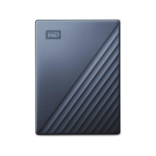 WD My Passport Ultra WDBC3C0020BBL - Festplatte - verschlüsselt - 2TB - extern (tragbar) - USB3.0 (USB-C Steckverbinder) - 256-Bit-AES - Blau (WDBC3C0020BBL-WESN) afbeelding 1