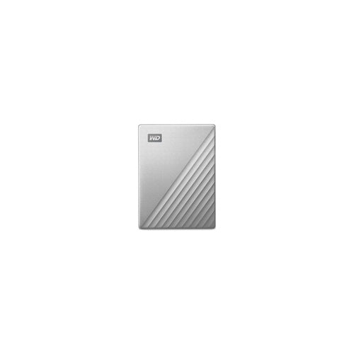 WD My Passport Ultra WDBFTM0040BSL - Festplatte - verschlüsselt - 4TB - extern (tragbar) - USB3.0 (USB-C Steckverbinder) - 256-Bit-AES - Silber (WDBFTM0040BSL-WESN) afbeelding 1