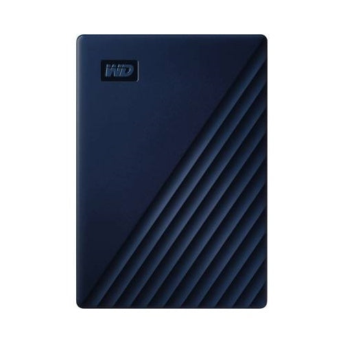 WD My Passport for Mac WDBA2F0040BBL - Festplatte - verschlüsselt - 4TB - extern (tragbar) - USB3.0 - 256-Bit-AES - Blau (WDBA2F0040BBL-WESN) afbeelding 1