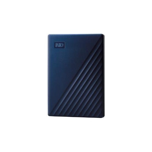 WD My Passport for Mac WDBA2D0020BBL - Festplatte - verschlüsselt - 2TB - extern (tragbar) - USB3.0 - 256-Bit-AES - Blau (WDBA2D0020BBL-WESN) afbeelding 1