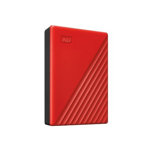 WD My Passport WDBPKJ0040BRD - Festplatte - verschlüsselt - 4TB - extern (tragbar) - USB3.0 - 256-Bit-AES - Rot (WDBPKJ0040BRD-WESN) afbeelding 2