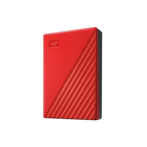 WD My Passport WDBPKJ0040BRD - Festplatte - verschlüsselt - 4TB - extern (tragbar) - USB3.0 - 256-Bit-AES - Rot (WDBPKJ0040BRD-WESN) afbeelding 3