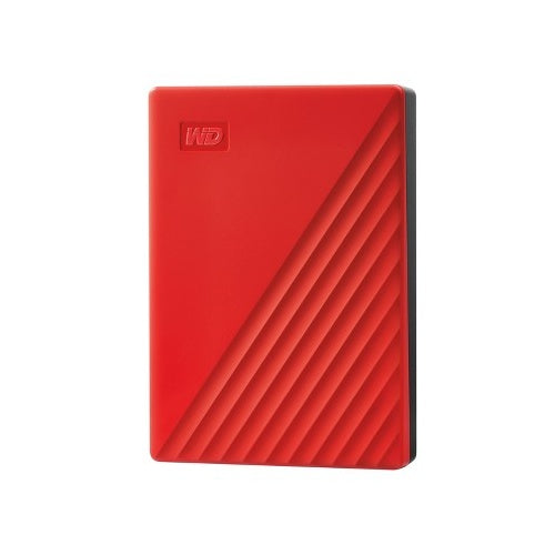 WD My Passport WDBPKJ0040BRD - Festplatte - verschlüsselt - 4TB - extern (tragbar) - USB3.0 - 256-Bit-AES - Rot (WDBPKJ0040BRD-WESN) afbeelding 4