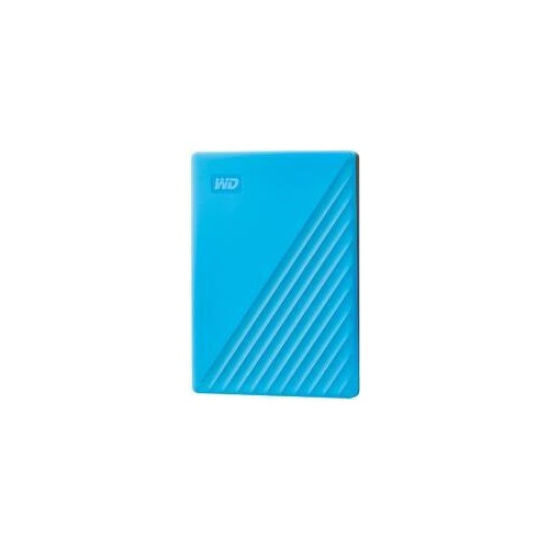 WD My Passport WDBYVG0020BBL - Festplatte - verschlüsselt - 2TB - extern (tragbar) - USB3.0 - 256-Bit-AES - Blau (WDBYVG0020BBL-WESN) afbeelding 1