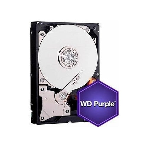 WD Purple Surveillance Hard Drive WD84PURZ - Festplatte - 8 TB - intern - 3.5" (8.9 cm) - SATA 6Gb/s - 5640 U/min - Puffer: 128 MB afbeelding 1
