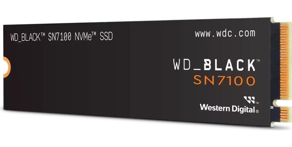 WD_BLACK SN7100 SSD 2TB M.2280 PCIe Gen4 NVMe Internes Solid-State-Module (WDS200T4X0E) afbeelding 1