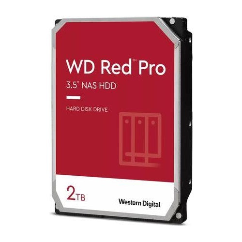 WD Red Pro WD142KFGX - Festplatte - 14TB - intern - 3,5" (8,9 cm) - SATA 6Gb/s - 7200 rpm - Puffer: 512MB (WD142KFGX) afbeelding 1