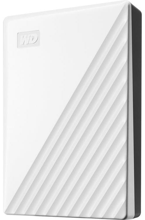 WD My Passport WDBR9S0060BWT - Festplatte - verschlüsselt - 6TB - extern (tragbar) - USB 3,2 Gen 1 - 256-Bit-AES - weiß (WDBR9S0060BWT-WESN) afbeelding 1