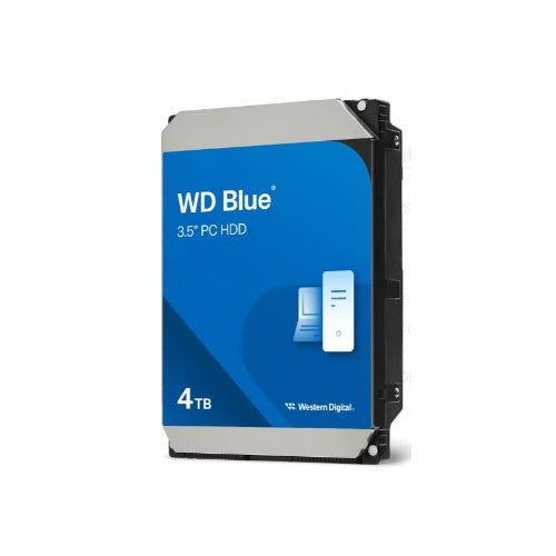 WD HD3.5" SATA3 4TB WD40EZZX / 5.4k Blue (Di) (WD40EZZX) afbeelding 1