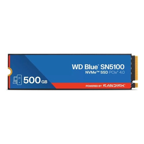 WD Blue SN5100 NVMe SSD 500GB M.2 (WDS500G5B0E-00CPE0) afbeelding 1