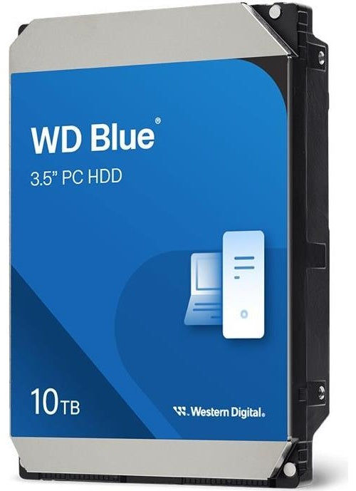 WD Blue - Festplatte - 10 TB - intern - 3.5" (8.9 cm) (WD100EAGZ) afbeelding 1