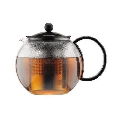 Théiere a piston BODUM - ASSAM - couvercle plastique - filtre en inox - 1.0 l afbeelding 1