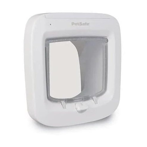 PetSafe- Chatiere a puce électronique PPA19-16145, chatiere a piles, verrouillage a 4 Positions - 22 x 23.9 cm Installation Facile, afbeelding 1