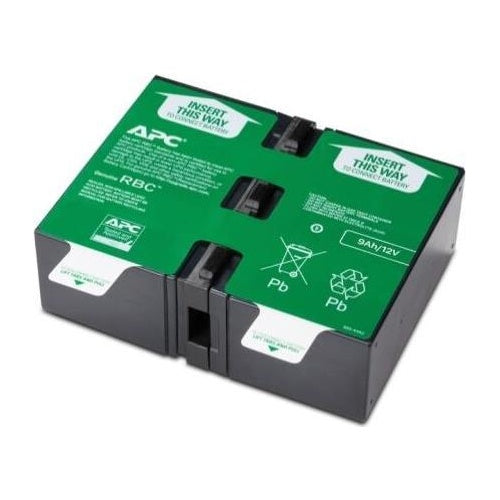APC Replacement Battery Cartridge #166 - USV-Akku - 1 x Batterie - Bleisäure - 180 Wh - Schwarz - für Back-UPS Pro BR1600MI afbeelding 1