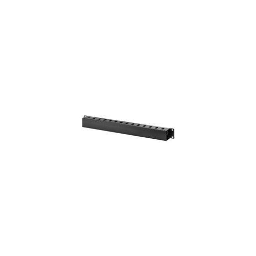 APC Easy Rack - Rack-Kabelorganizer (horizontal) - Schwarz - 1U - 48,3 cm (19") (ER7HCM) afbeelding 1